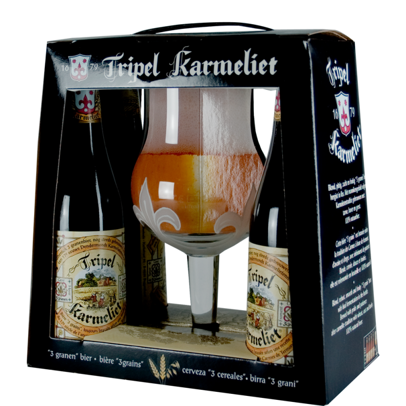 Verre à bière Triple Karmeliet 33cl - Verres à bière