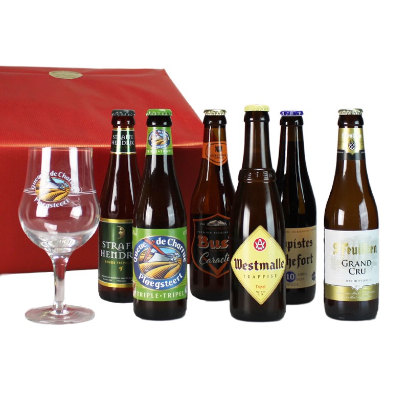 Bières à offrir : coffret cadeau de Bières Artisanales avec verres 