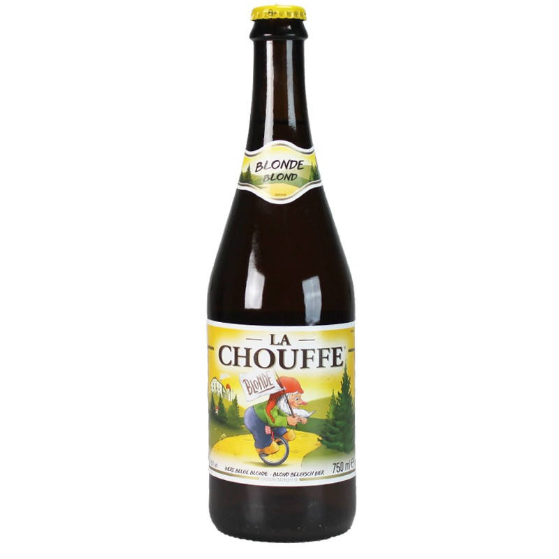 Coffret Chouffe 4 Btes + 1 Verre - Bière Belge - Brasserie d'Achouffe